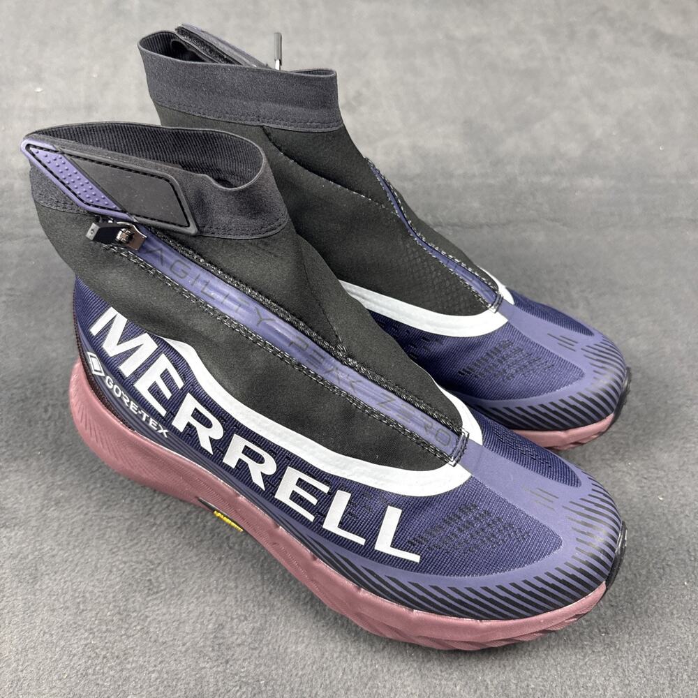Merrell Agility Peak 5 Zero GTX MENS 9 Brand New Purple/Blue Without Box